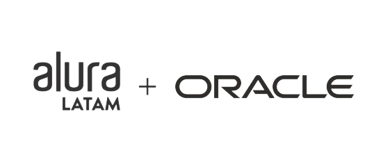 Logo Alura + Oracle Next Education